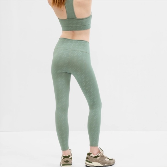 GapFit PowerMove High Rise Ankle Legging XS Regular Length Women’s Sage Green - Picture 1 of 7